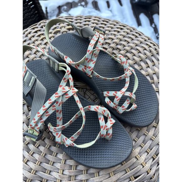 Chaco Women’s Sandals 9 ZX2 Classic Casual Slingback Outdoor Flat Water Teal - Picture 3 of 15